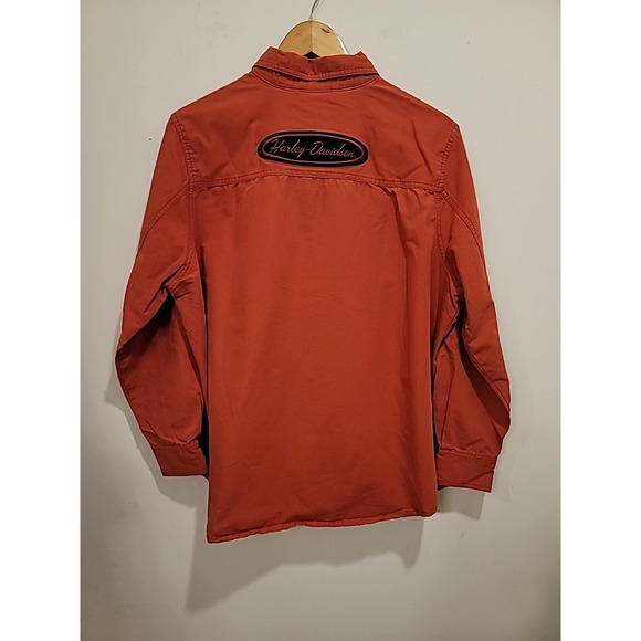 Women's Harley Davidson Plus Sz 1W Embroidered Longsleeve Shirt Vintage 2003 - Picture 3 of 10